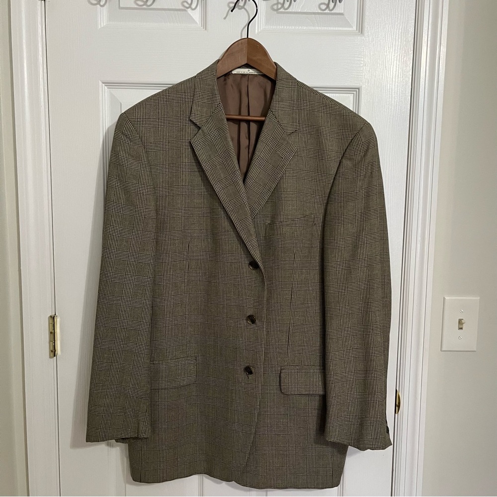 Joseph Abboud Brown Wool Sport Coat‎ Timeless Tailoring